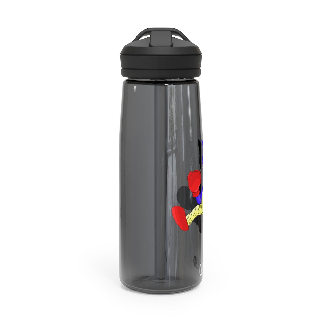 Megatare CamelBak Eddy® Water Bottle in 20oz and 25oz sizes, showcasing its robust design and spill-proof valve.